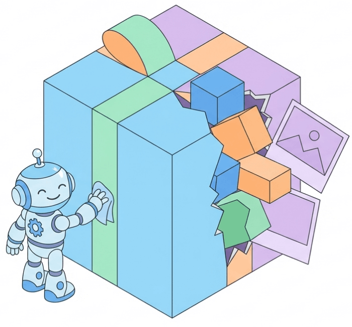 写真を変更するだけで完成するという罠